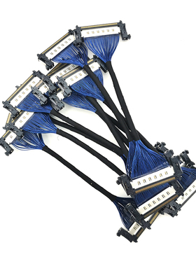 4K8K信号线FI-RE51P极细同轴线V-Bye-one高速屏线0.5间距同面JAE