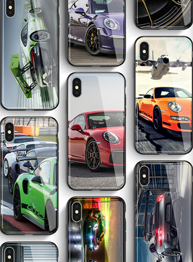 911卡雷拉GT3RS适用华为MATE40E保时捷小米10S苹果12ProMax手机壳