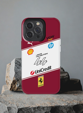 F1法拉利SF25赛车涂装汉密尔顿适用IQOO13小米15Pro红米K80苹果16ProMax三星S24Ultra华为Pura80手机壳Mate70