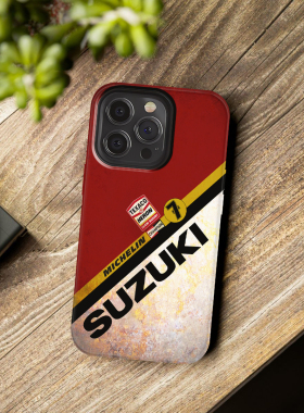 1997铃木RG500 XR14经典涂装适用IQOOZ10小米15红米K80苹果16ProMax三星S24 Ultra华为Pura70Pro手机壳Mate60