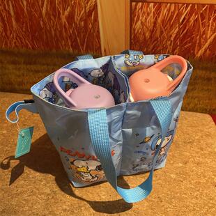 日系卡通可爱翻转水杯杯套咖啡奶茶双杯袋手提焖烧杯保温杯专用袋