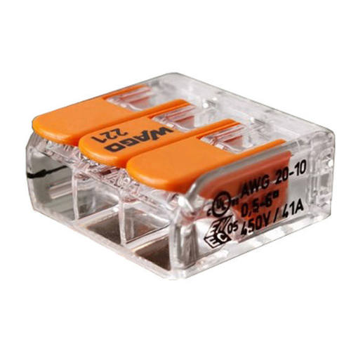 德国万可WAGO6平方连接器221-613