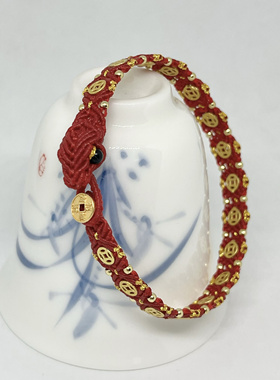 生肖蛇成品手绳招财进宝有钱花转运红绳纯手工编织财源滚滚