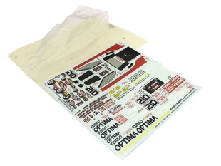 KYOSHO京商1:10复古越野车(TURBO OPTIMA)配件 车壳 贴纸 OTB248