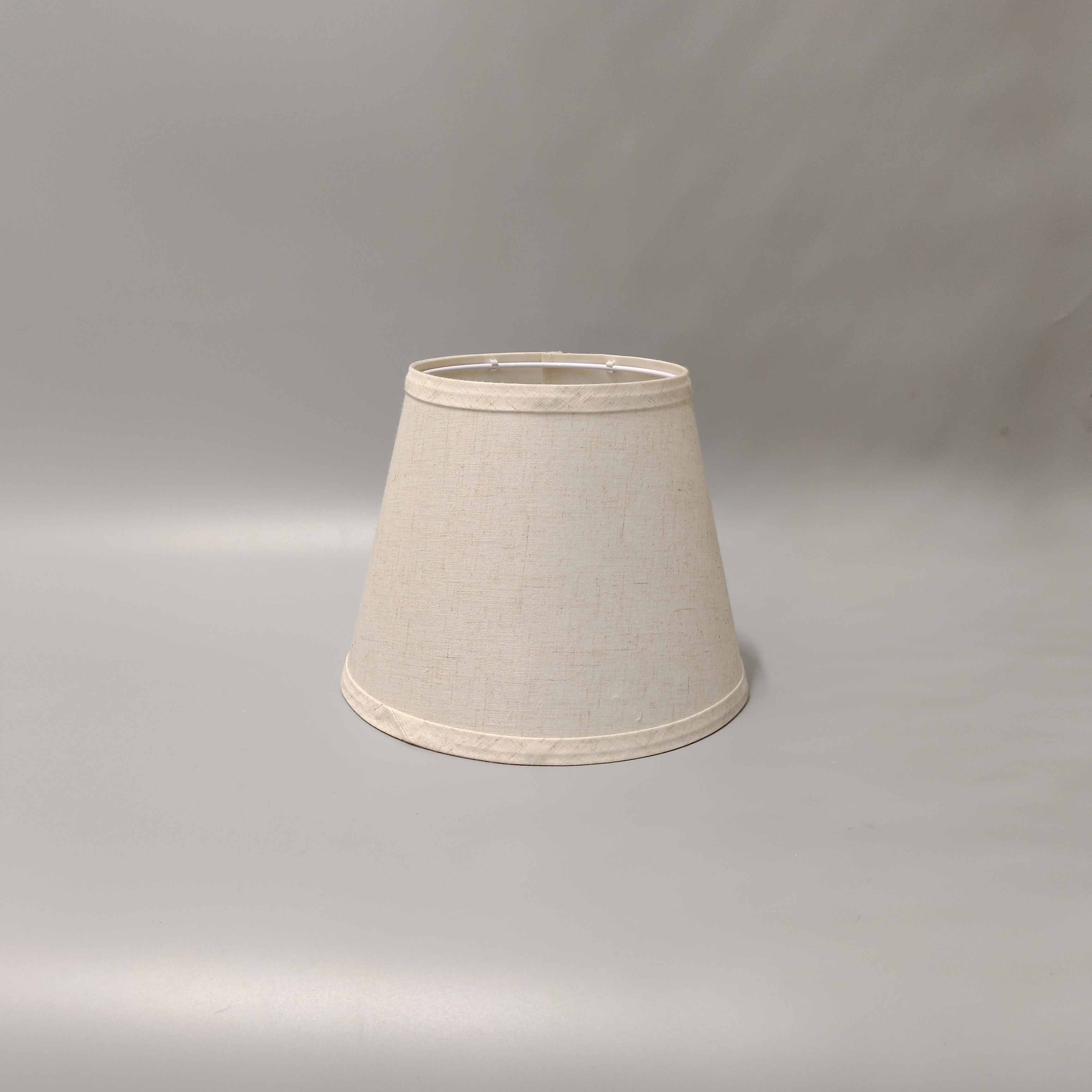 方形亚麻台灯吊灯梯形灯罩外壳通用配件e27落地灯布艺防刺眼替换