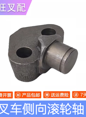 叉车侧向滚轮轴门架侧滚轮轴货叉架滚轮轴24609-423131合力3.5吨