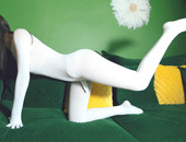 天鹅绒120D加手指脚趾连体丝袜连身袜全包紧身衣全身丝袜性感男女