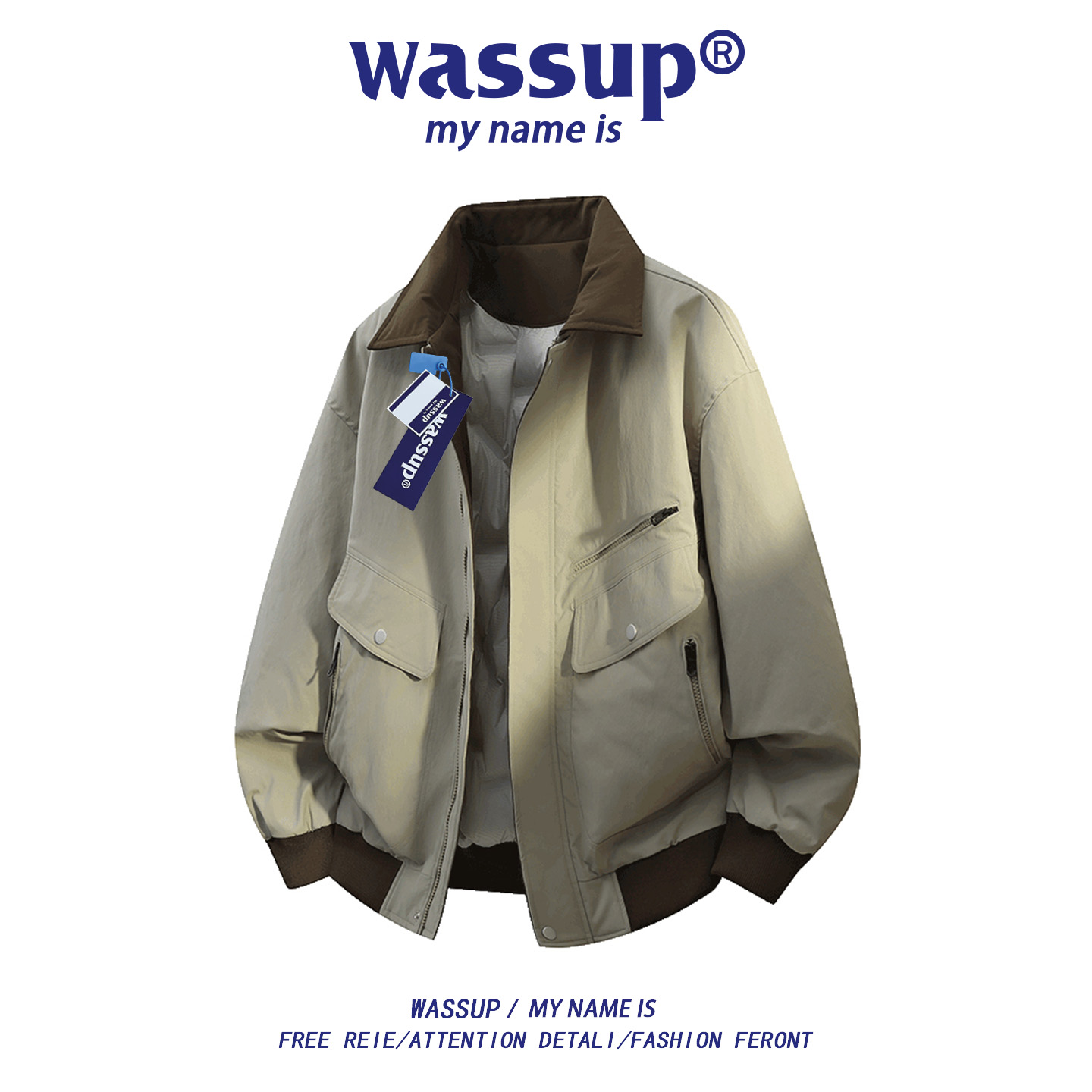 WASSUP日系轻薄羽绒服