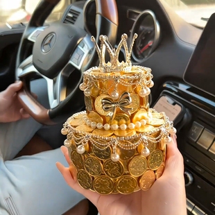 创意 DIY 硬币蛋糕材料包 五角钱皇冠蛋糕模具套装 送女朋友生日