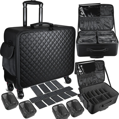 【多层收纳包】拉杆化妆箱