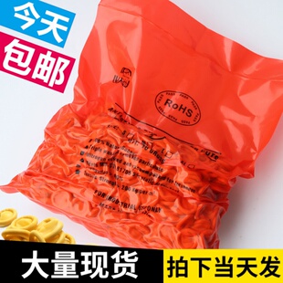 包邮防静电米黄色指套工业无尘净化劳保加厚橡胶一次性乳胶手指套