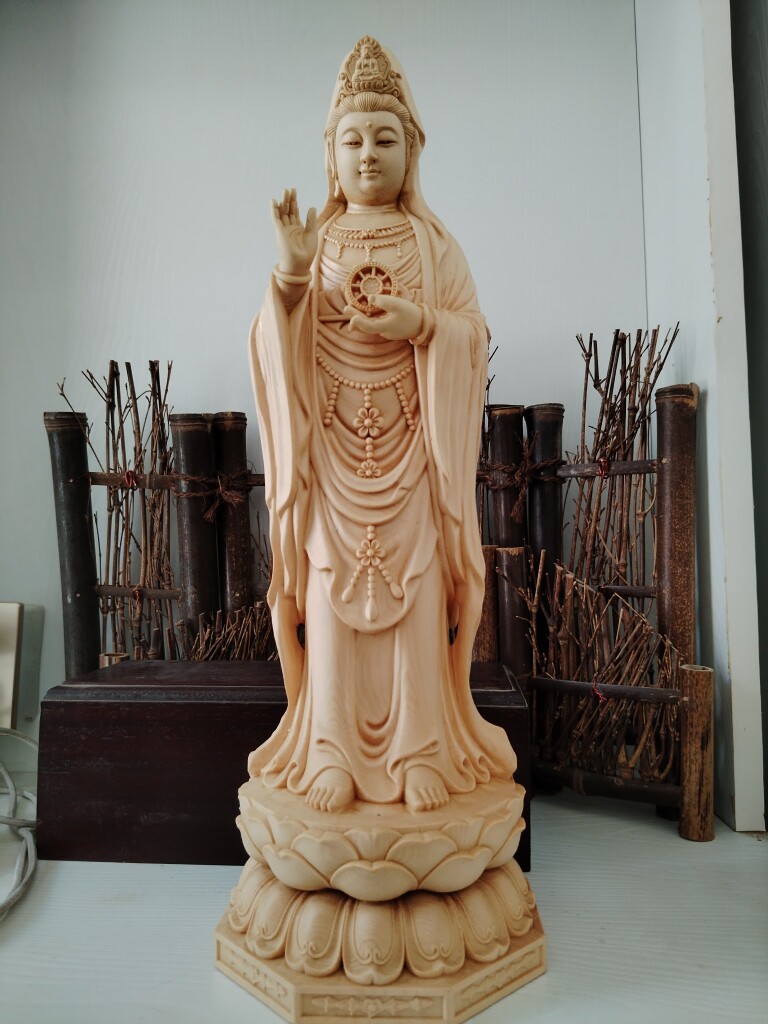 观音地藏王菩萨佛像家居供奉摆件