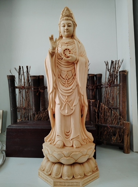 观音地藏王菩萨佛像家居供奉摆件