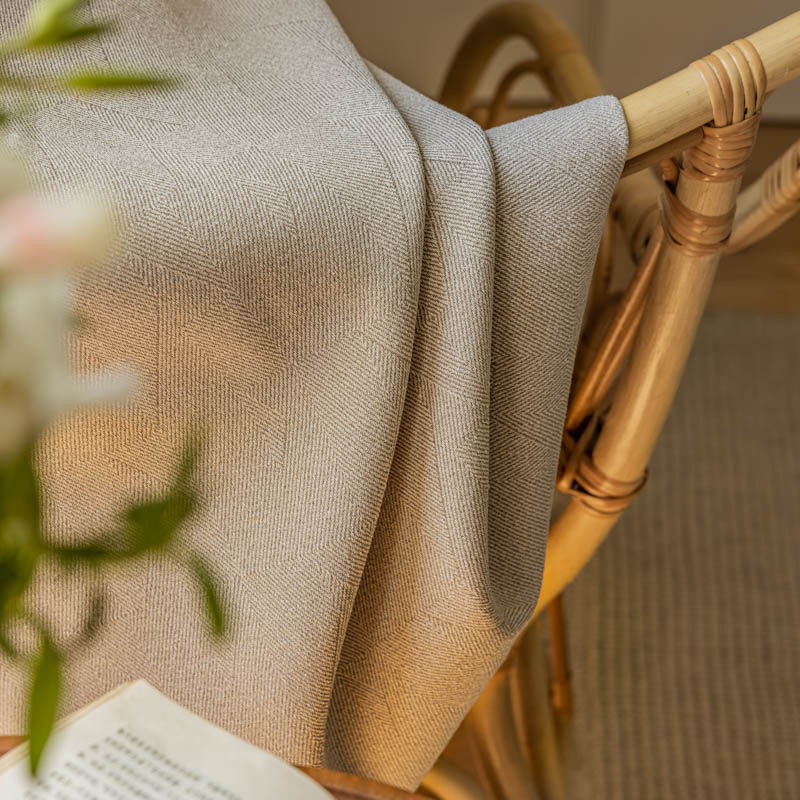 【奶灰】点睛定制轻奢雪尼尔菱格纹理新中式简约现代半遮光窗帘成,居家布艺,定制窗帘,淘宝优惠券,粉丝福利购,淘宝优惠卷