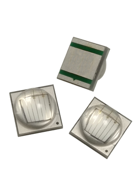 LED10W兰光XML2蓝色452NM450NM455NM凸头透镜5050贴片植物生长灯