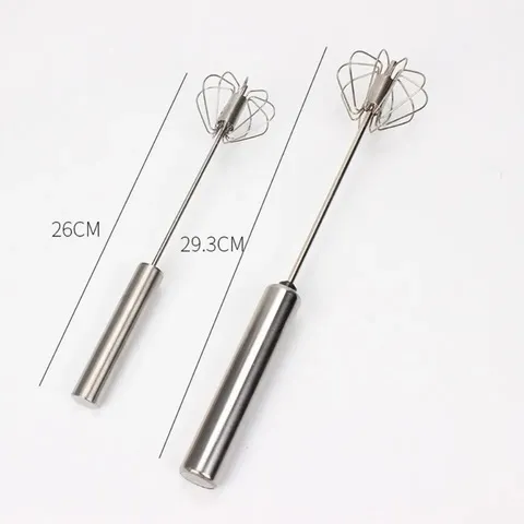 按压手动家用搅棒打蛋器染膏搅拌器匀美发色膏不锈钢半自动