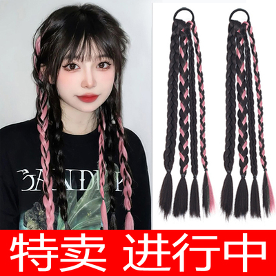 拳击辫假发马尾辫女拳击辫实惠