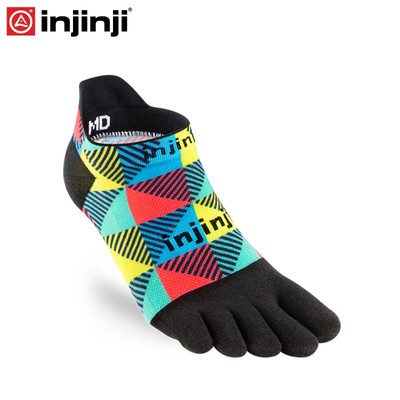 injinji薄款中帮专业五指袜包邮