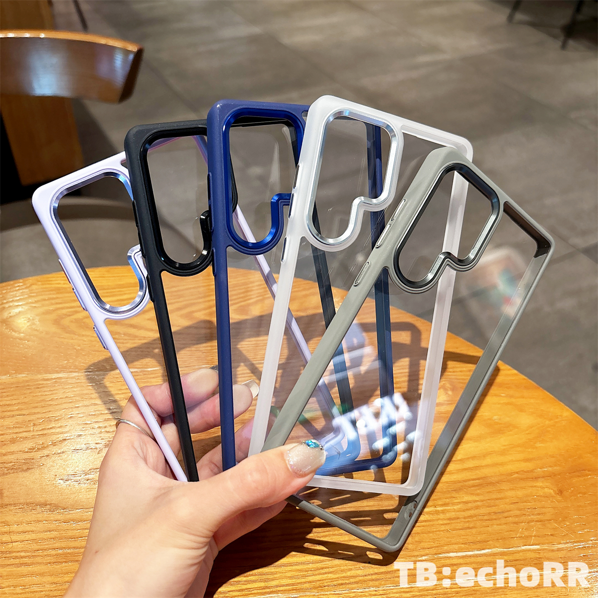 适用于三星S25Ultra手机壳 高透 S24Plus S25+ S25 S24Ultra 硬底 简约 轻奢 全包 防摔 保护套