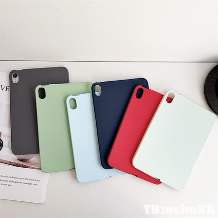 适用于iPadMini6平板保护套 肤感 磨砂 液态 纯色 Pro11寸 iPad10 10.9寸 9 8 7简约 Air4 5 全包防摔 保护套
