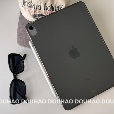 适用于iPadAir7平板保护套肤感磨砂亲肤透彩Air6透黑11寸iPad11/10/9/8/7硬底Mini6/7全包Pro防摔保护套
