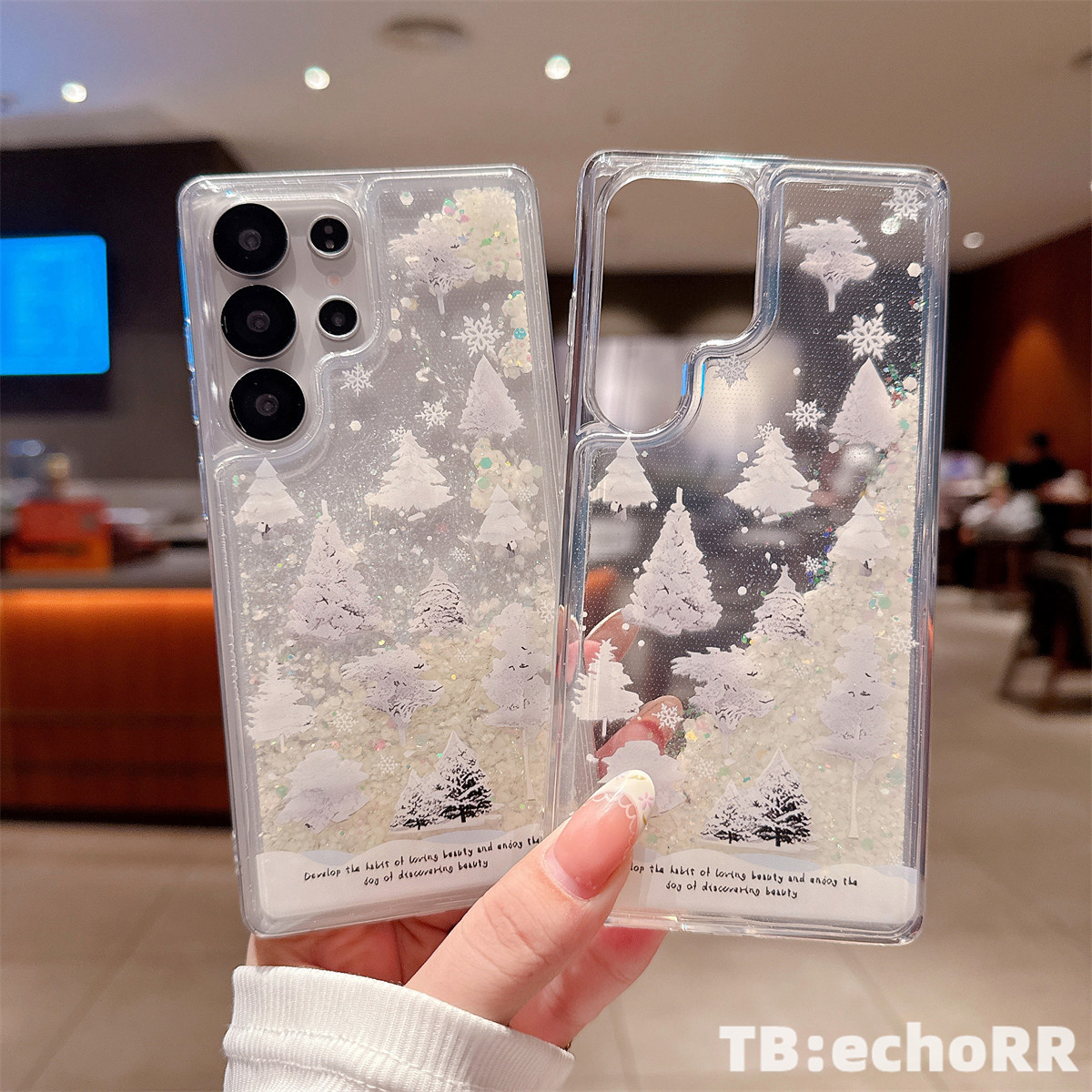 适用于三星S24Ultra手机壳流沙白色森林S25Plus/S23+/S22夜光透明全包防摔保护套,3C数码配件,手机保护套/壳,淘宝优惠券,粉丝福利购,淘宝优惠卷