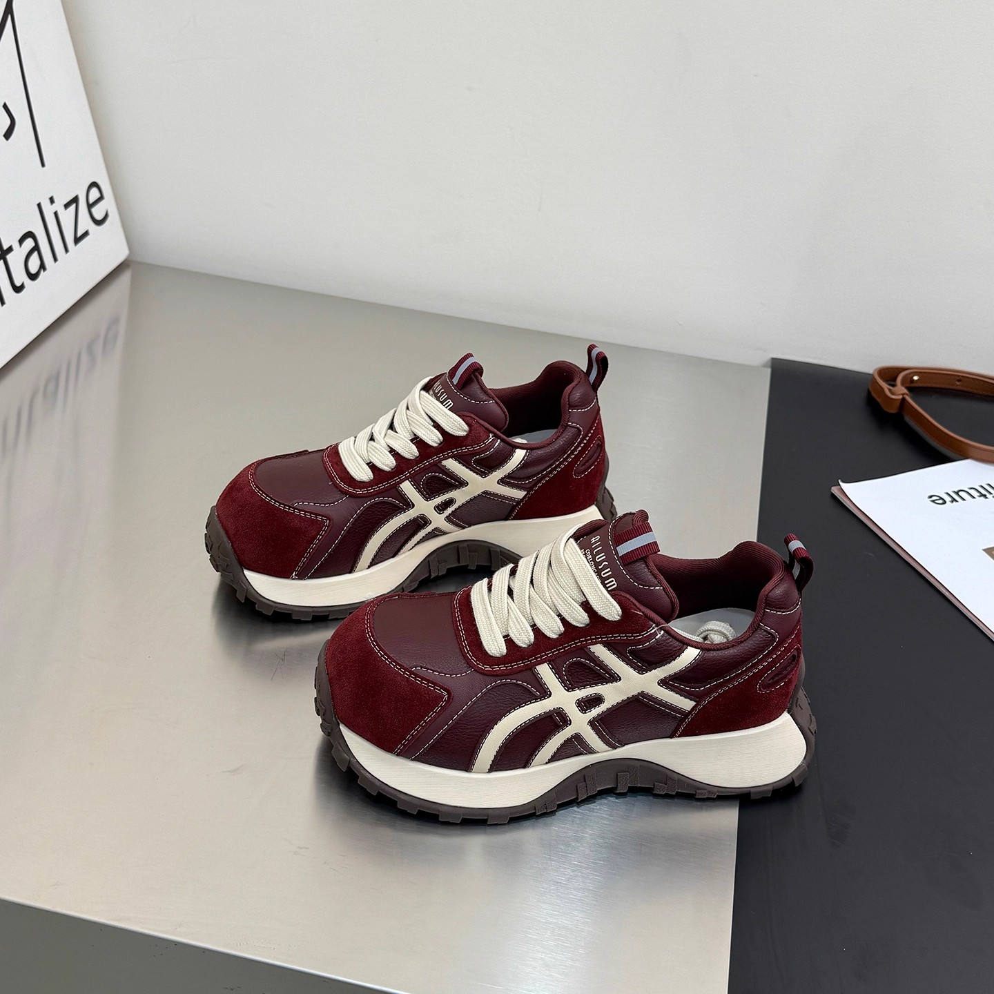 英国DGKP真皮厚底阿甘运