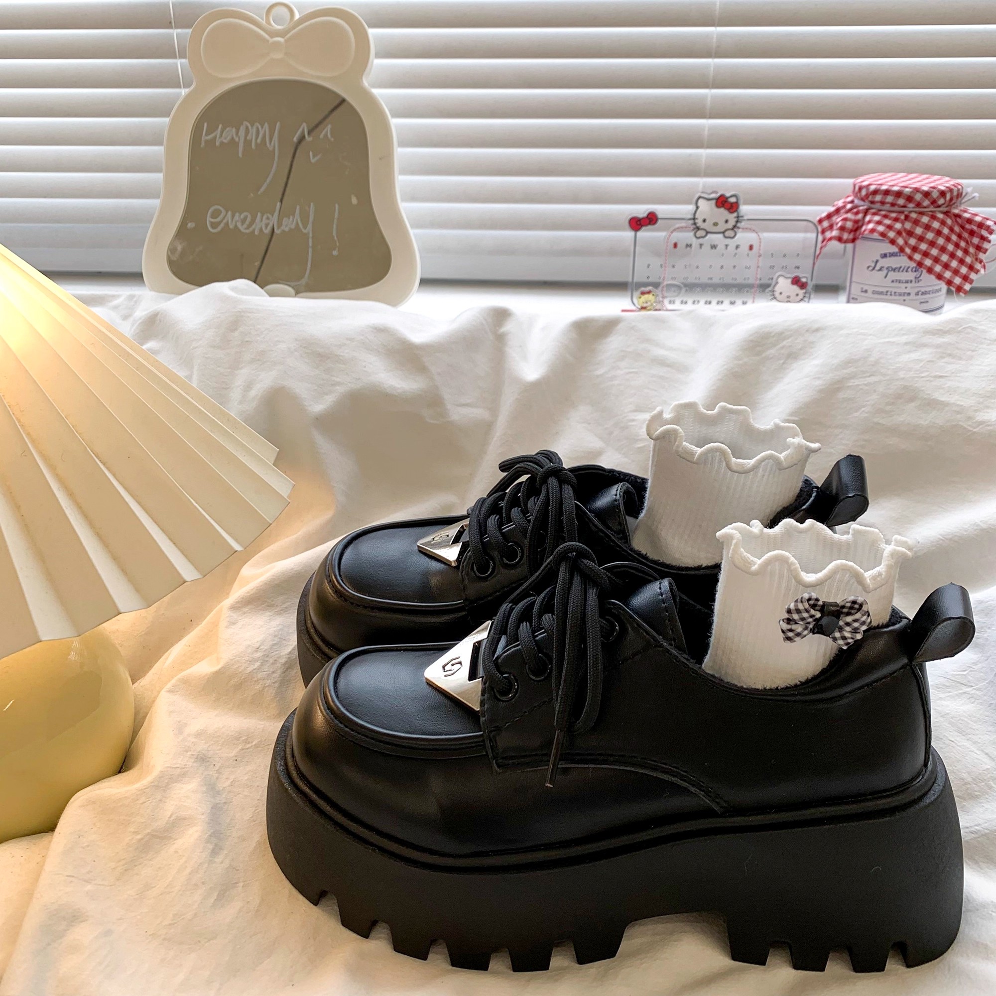 英国DGKP复古英伦风黑色