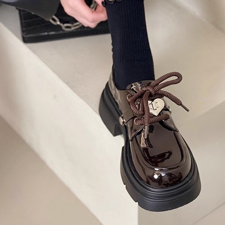 英国DGKP小皮鞋女2025新