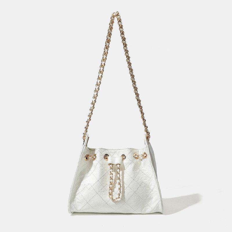 包包单肩包跨境新款女百搭菱格