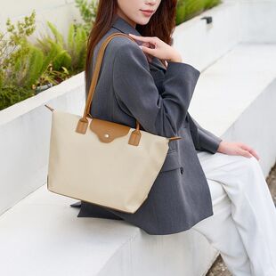 电脑包包原创托特女包大容量上班尼龙新款单肩包轻便通勤2024出差