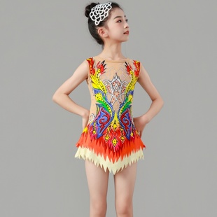 幼儿园艺术体操服啦啦操比赛服装竞技体操服训练表演男女套装儿童