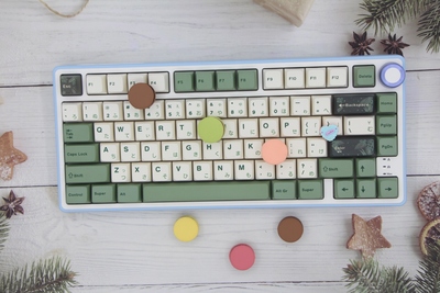 植物园键帽mda高度PBT五面热升