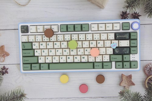 植物园键帽mda高度PBT五面热升