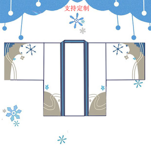 羽织定制动漫二次元cos服应援法披浴衣日式古风汉服风衣和服披风