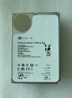 包邮ST10000NM0016 10TB氦气盘7200转256M SATA3企业级硬盘10tb