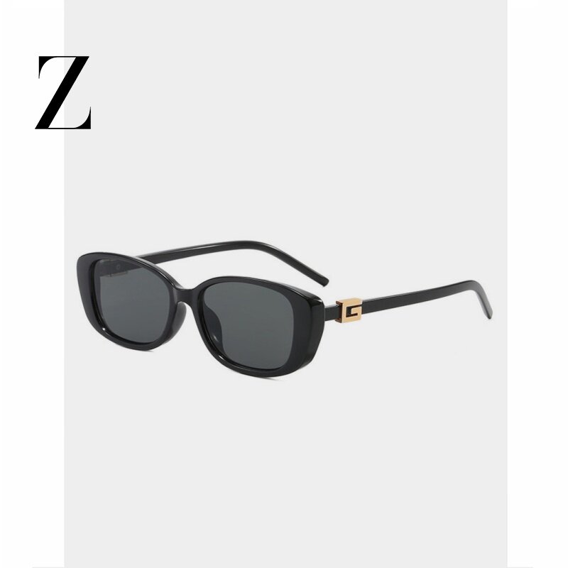 肯豆同款墨镜女款高级感复古长方形窄框小脸太阳眼镜潮酷2026新款