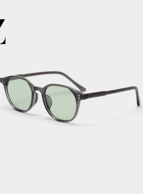 复古偏光太阳镜日系风个性男潮女