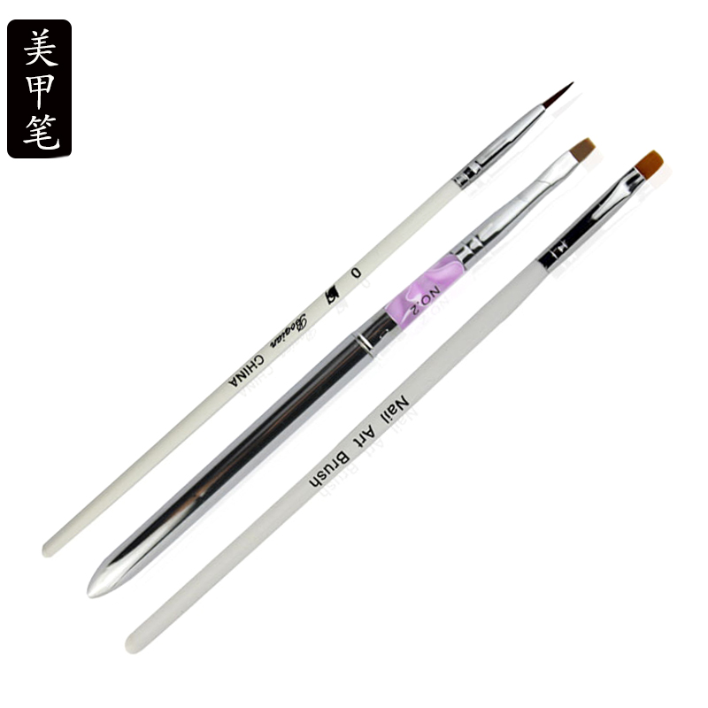 光疗笔雕花水晶彩绘指甲油胶