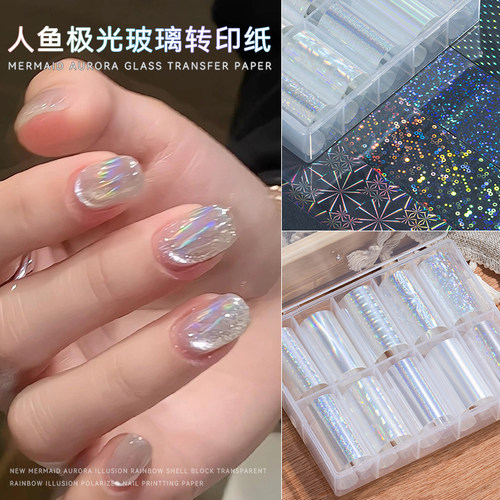 网红爆款镭射星空转印纸2025新款