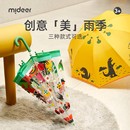 弥鹿宫西达也儿童雨伞男孩女孩3岁小学生上学专用透明幼儿园男童