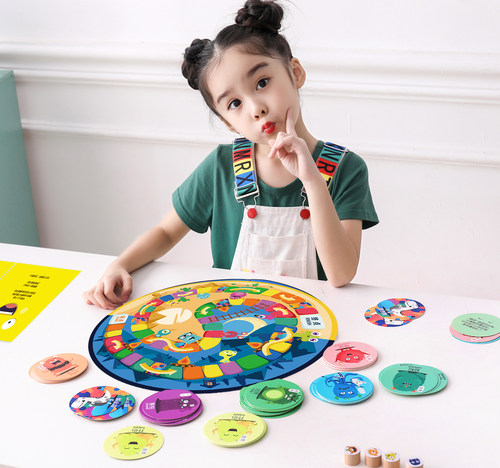 启蒙情绪小怪兽管理4-9游戏牌