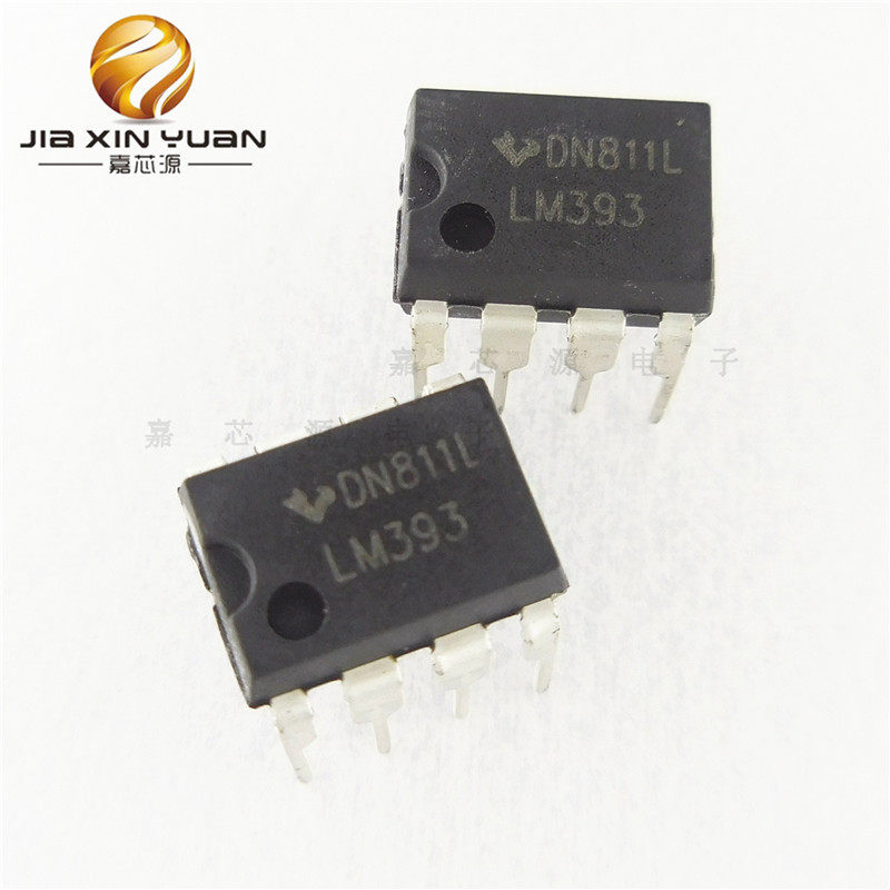 lm393n lm393 dip-8插件低功耗电压双比较器 全新现货工厂直销
