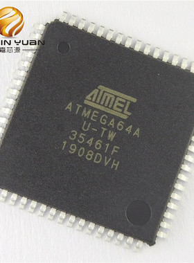 ATMEGA64A-AU TQFP64 8位微控制器64K闪存 全新原装现货