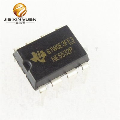 工厂热卖NE5532P DIP-8插件双路低噪声运算放大器IC 全新原装现货