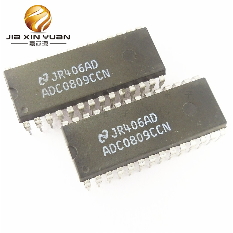 ADC0809CCN DIP28  直插8位模数AD转换器IC芯片 全新现货