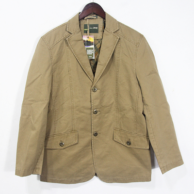 春秋款便装西服复古休闲工装外套