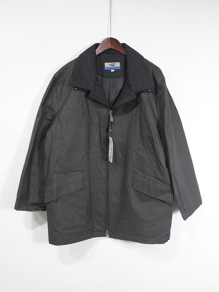 秋冬商务休闲廓形外套风衣羊毛