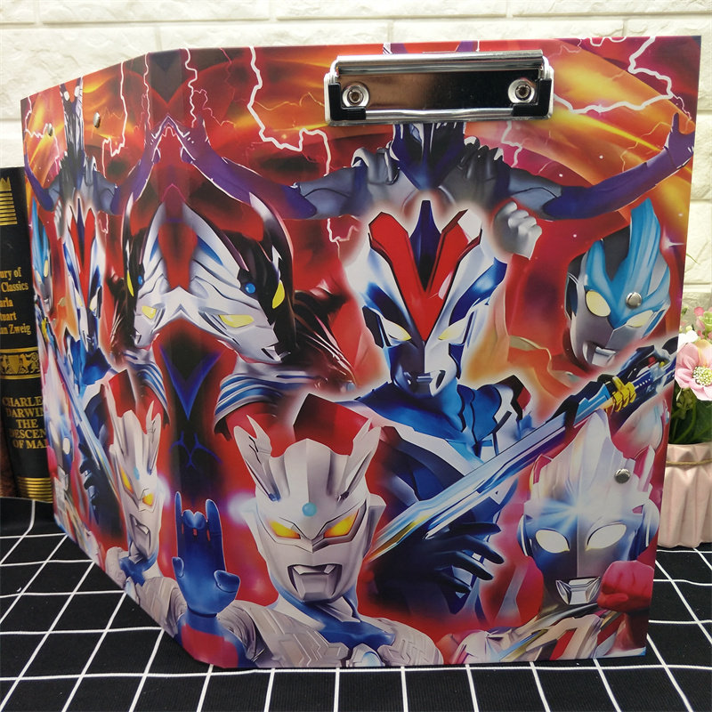 多用三用夹奥特曼板夹a4文件夹学生垫板书写夹板单层大板夹试卷夹