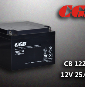武汉长光CGB铅酸蓄电池CB12250 /12V25AH紧急备用电源